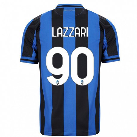 Kandiny Férfi Ilaria Lazzari #90 Kék Fekete Hazai Jersey 2022/23 Mez Póló Ing
