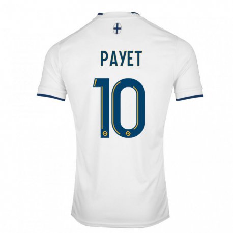 Kandiny Férfi Dimitri Payet #10 Fehér Zafír Hazai Jersey 2022/23 Mez Póló Ing