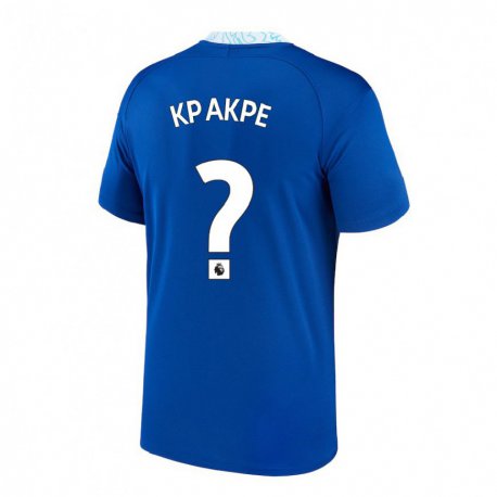 Kandiny Férfi Alex Kpakpe #0 Sötétkék Hazai Jersey 2022/23 Mez Póló Ing