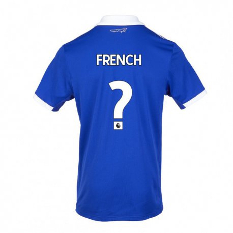 Kandiny Férfi Harry French #0 Kék Fehér Hazai Jersey 2022/23 Mez Póló Ing