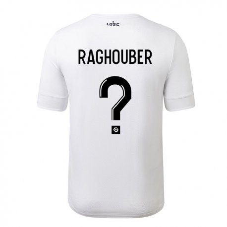 Kandiny Férfi Ugo Raghouber #0 Fehér Bíbor Idegenbeli Jersey 2022/23 Mez Póló Ing