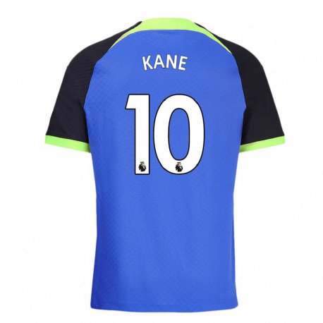 Kandiny Férfi Harry Kane #10 Kékeszöld Idegenbeli Jersey 2022/23 Mez Póló Ing