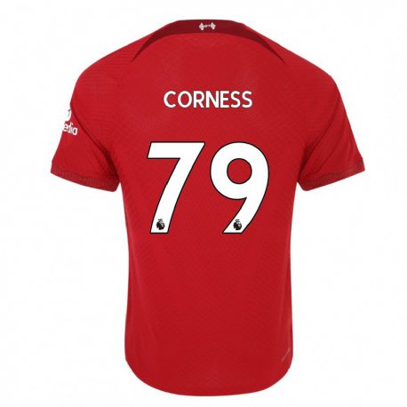 Kandiny Női Dominic Corness #79 Sötét Vörös Hazai Jersey 2022/23 Mez Póló Ing