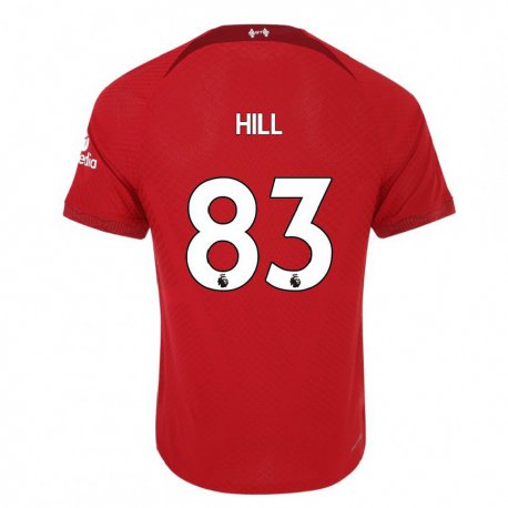 Kandiny Női Thomas Hill #83 Sötét Vörös Hazai Jersey 2022/23 Mez Póló Ing