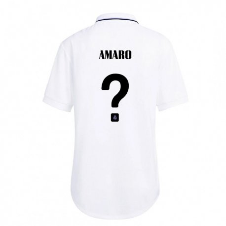 Kandiny Női Jaime Amaro #0 Fehér Lila Hazai Jersey 2022/23 Mez Póló Ing