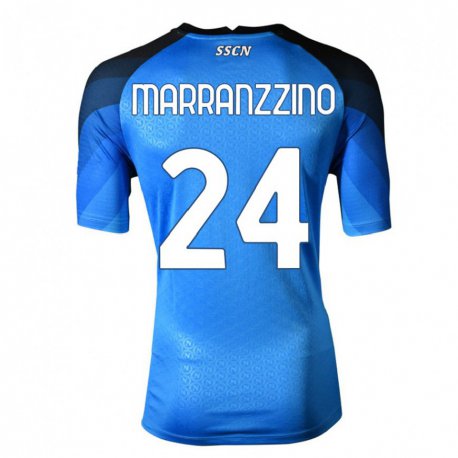 Kandiny Női Pasquale Marranzzino #24 Sötétkék Szürke Hazai Jersey 2022/23 Mez Póló Ing