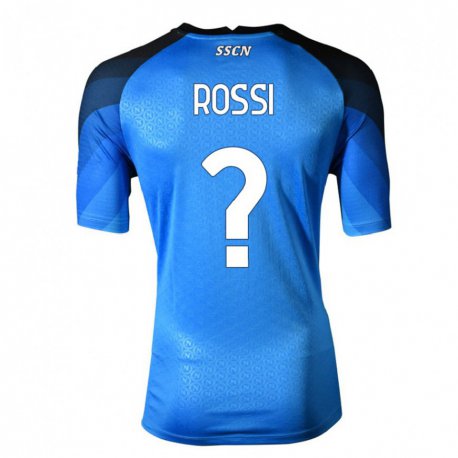 Kandiny Női Francesco Rossi #0 Sötétkék Szürke Hazai Jersey 2022/23 Mez Póló Ing