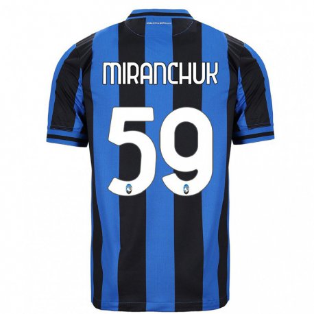 Kandiny Női Aleksey Miranchuk #59 Kék Fekete Hazai Jersey 2022/23 Mez Póló Ing