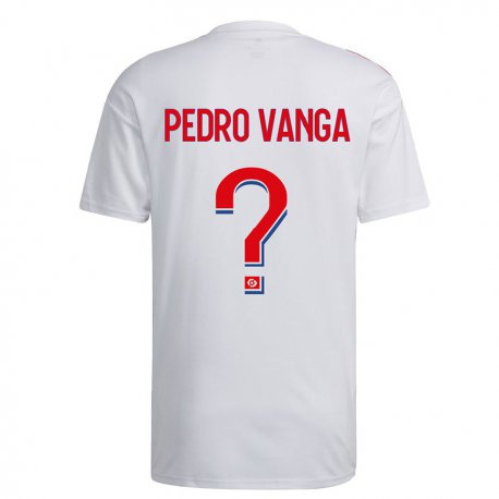 Kandiny Női Emerson Pedro Vanga #0 Fehér Kék Piros Hazai Jersey 2022/23 Mez Póló Ing