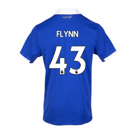 Kandiny Női Shane Flynn #43 Kék Fehér Hazai Jersey 2022/23 Mez Póló Ing