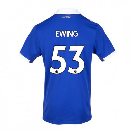 Kandiny Női Oliver Ewing #53 Kék Fehér Hazai Jersey 2022/23 Mez Póló Ing