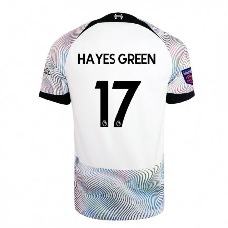 Kandiny Női Charlie Hayes-green #17 Fehér Színes Idegenbeli Jersey 2022/23 Mez Póló Ing