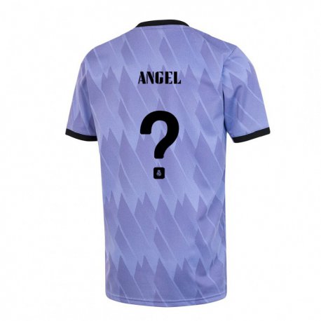Kandiny Női Manuel Angel #0 Lila Fekete Idegenbeli Jersey 2022/23 Mez Póló Ing