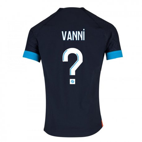 Kandiny Női Fabio Vanni #0 Fekete Olimpiát Idegenbeli Jersey 2022/23 Mez Póló Ing