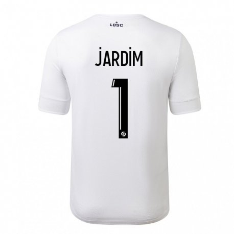 Kandiny Női Leo Jardim #1 Fehér Bíbor Idegenbeli Jersey 2022/23 Mez Póló Ing