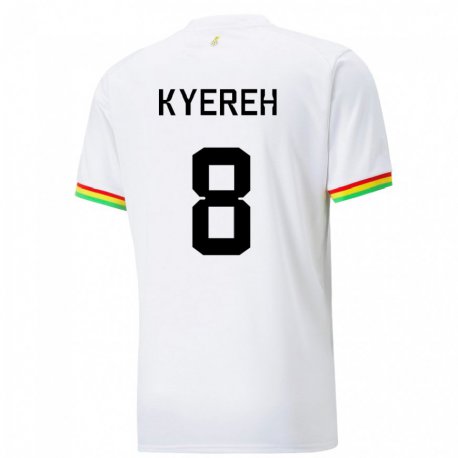 Kandiny Gyermek Ghánai Daniel-kofi Kyereh #8 Fehér Hazai Jersey 22-24 Mez Póló Ing
