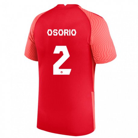 Kandiny Férfi Kanadai Jonathan Osorio #21 Piros Hazai Jersey 22-24 Mez Póló Ing