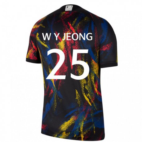 Kandiny Férfi Dél-koreai Woo-yeong Jeong #25 Sokszínű Idegenbeli Jersey 22-24 Mez Póló Ing