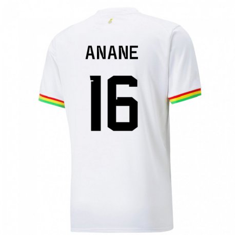 Kandiny Férfi Ghánai Vincent Anane #16 Fehér Hazai Jersey 22-24 Mez Póló Ing