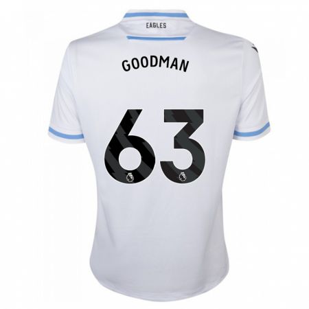 Kandiny Férfi Owen Goodman #63 Fehér Idegenbeli Jersey 2023/24 Mez Póló Ing