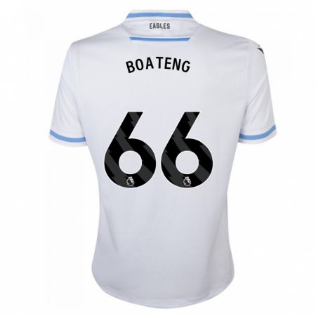 Kandiny Férfi David Boateng #66 Fehér Idegenbeli Jersey 2023/24 Mez Póló Ing