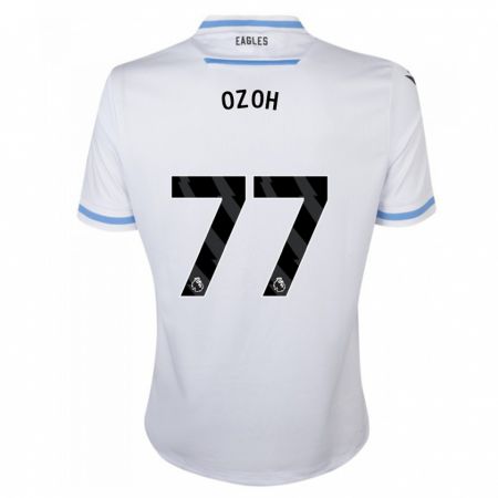 Kandiny Férfi David Ozoh #77 Fehér Idegenbeli Jersey 2023/24 Mez Póló Ing