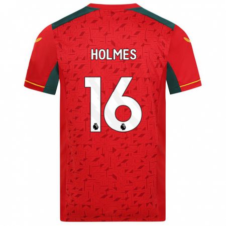 Kandiny Női Summer Holmes #16 Piros Idegenbeli Jersey 2023/24 Mez Póló Ing