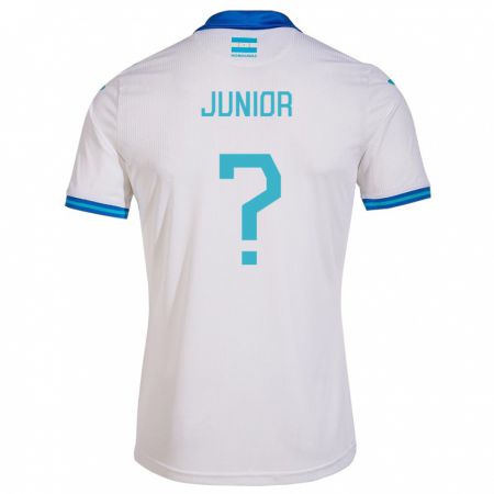 Kandiny Gyermek Honduras Junior Mejía #0 Fehér Hazai Jersey 24-26 Mez Póló Ing