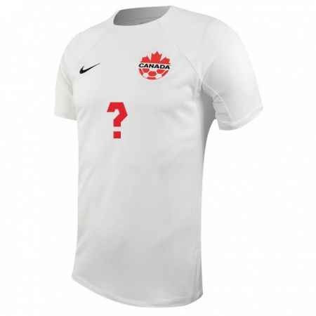 Kandiny Férfi Kanadai Ronan Kratt #0 Fehér Idegenbeli Jersey 24-26 Mez Póló Ing