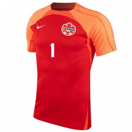 Kandiny Női Kanadai James Pantemis #1 Narancs Hazai Jersey 24-26 Mez Póló Ing