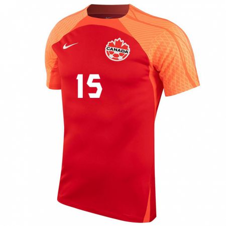 Kandiny Női Kanadai Keesean Ferdinand #15 Narancs Hazai Jersey 24-26 Mez Póló Ing