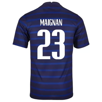 Női Francia labdarúgó-válogatott Mike Maignan #23 Hazai Sötétkék 2021 Mez Póló Ing
