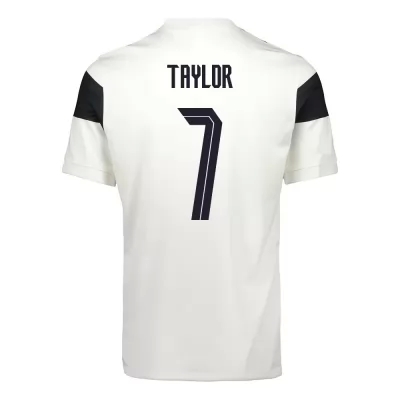 Női Finn labdarúgó-válogatott Robert Taylor #7 Hazai Fehér 2021 Mez Póló Ing