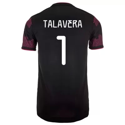Női Mexikói labdarúgó-válogatott Alfredo Talavera #1 Hazai Vörös rózsa 2021 Mez Póló Ing