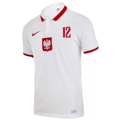Női Lengyel labdarúgó-válogatott Lukasz Skorupski #12 Idegenbeli Fehér 2021 Mez Póló Ing