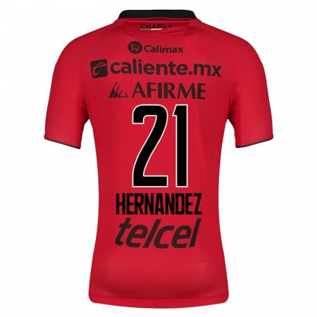 Kandiny Gyermek Inglis Hernández #21 Piros Hazai Jersey 2023/24 Mez Póló Ing