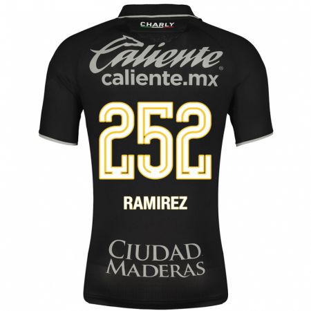 Kandiny Gyermek Luis Ramírez #252 Fekete Idegenbeli Jersey 2023/24 Mez Póló Ing