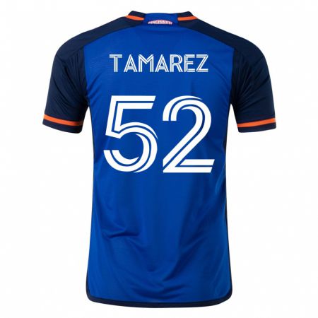 Kandiny Férfi Lucas Tamarez #52 Kék Hazai Jersey 2023/24 Mez Póló Ing