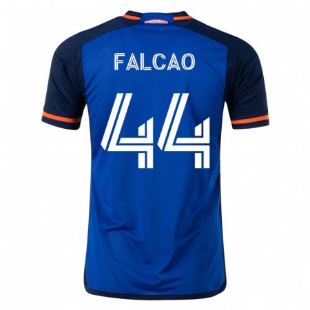 Kandiny Férfi Kiano Falcao #44 Kék Hazai Jersey 2023/24 Mez Póló Ing