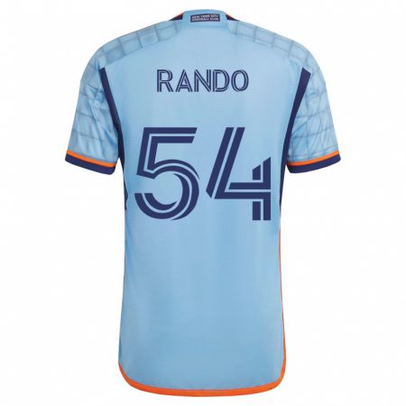 Kandiny Férfi Alex Rando #54 Kék Hazai Jersey 2023/24 Mez Póló Ing