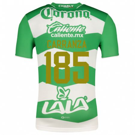 Kandiny Férfi Héctor Carranza #185 Zöld Hazai Jersey 2023/24 Mez Póló Ing