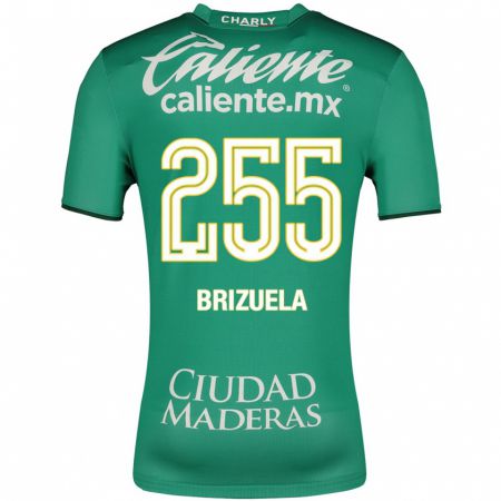 Kandiny Férfi Juan Brizuela #255 Zöld Hazai Jersey 2023/24 Mez Póló Ing