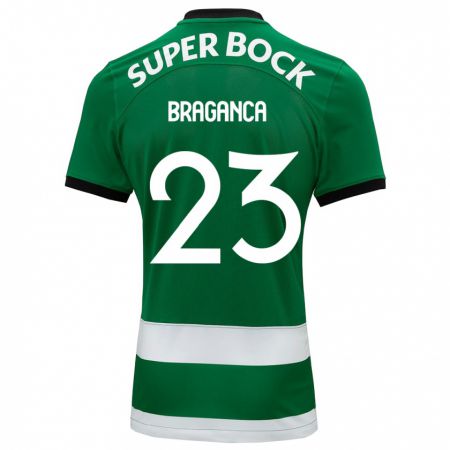 Kandiny Férfi Daniel Bragança #23 Zöld Hazai Jersey 2023/24 Mez Póló Ing