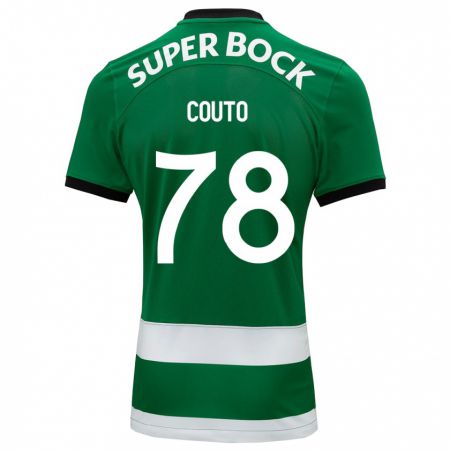 Kandiny Férfi Mauro Couto #78 Zöld Hazai Jersey 2023/24 Mez Póló Ing
