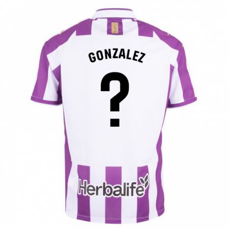 Kandiny Férfi Santi González #0 Lila Hazai Jersey 2023/24 Mez Póló Ing