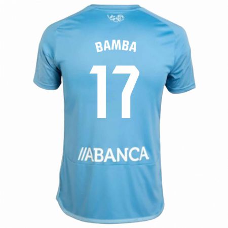 Kandiny Férfi Jonathan Bamba #17 Kék Hazai Jersey 2023/24 Mez Póló Ing