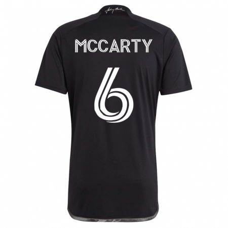 Kandiny Férfi Dax Mccarty #6 Fekete Idegenbeli Jersey 2023/24 Mez Póló Ing