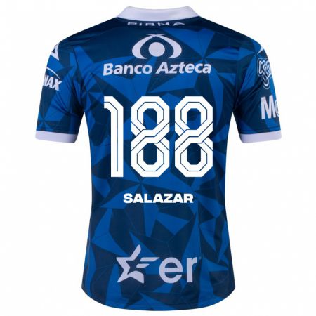 Kandiny Férfi Ronaldo Salazar #188 Kék Idegenbeli Jersey 2023/24 Mez Póló Ing