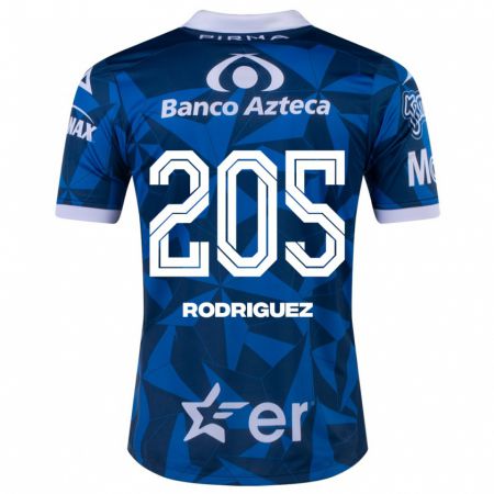 Kandiny Férfi Alberto Rodríguez #205 Kék Idegenbeli Jersey 2023/24 Mez Póló Ing