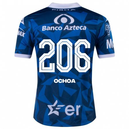 Kandiny Férfi Barúc Ochoa #206 Kék Idegenbeli Jersey 2023/24 Mez Póló Ing